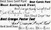 Fonts